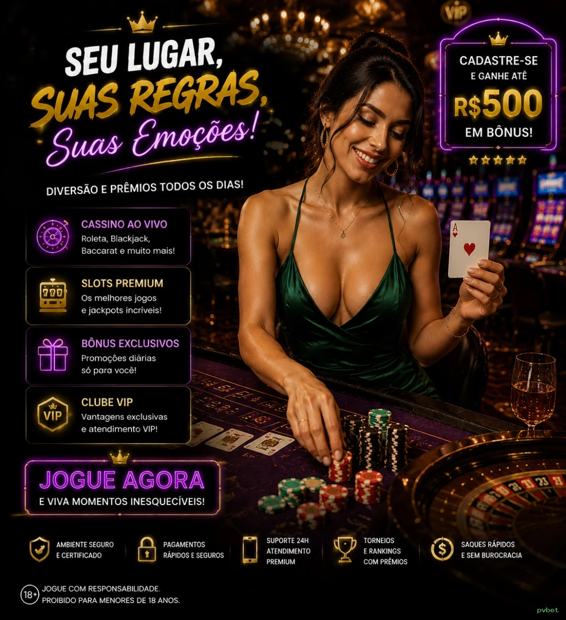 Roleta Ao Vivo pvbet